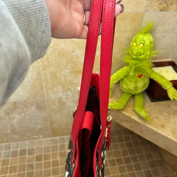 Dooney & Bourke Disney Christmas “Woodland” Tote AND Coordinating Wallet - Picture 10 of 14